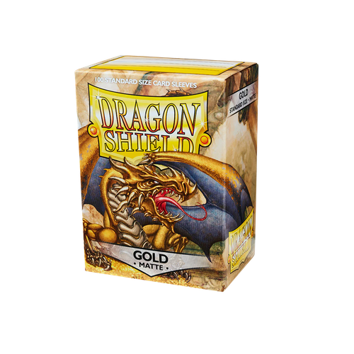 Sleeves: Dragon Shield (x100) - ذهبي | Gold