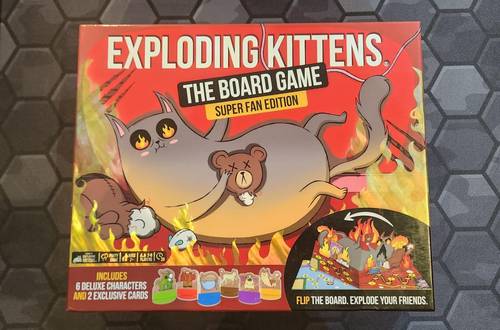 Exploding Kittens: The Board Game (Super Fan Ed.)