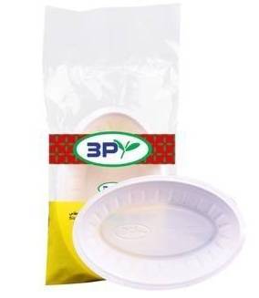 3P Oval Plastic Plate