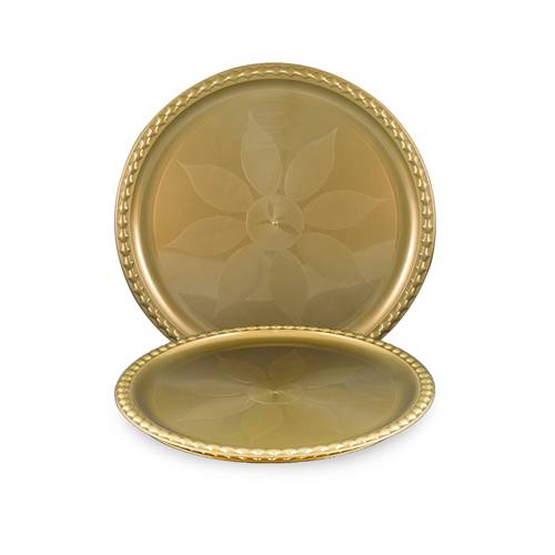 3P Crystal Round Tray