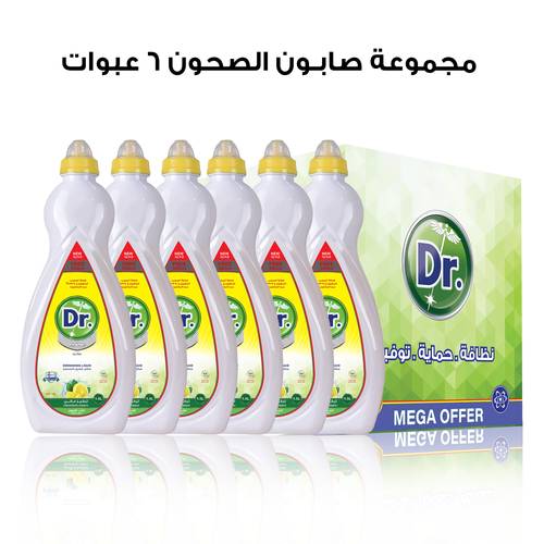 مجموعة صابون الصحون  6 عبوات