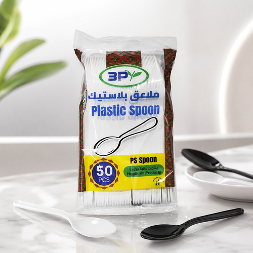 ملعقة بلاستيك فاخرة 3P