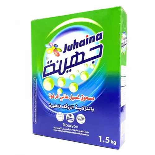 كابتن باور مسحوق ملابس الليمون - 1.5 كيلو