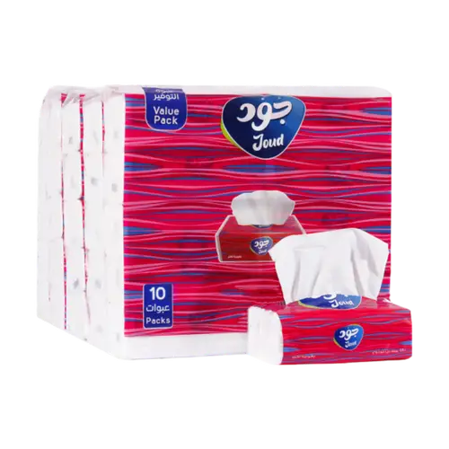 جود مناديل وجه 180 حبه - 10 علب