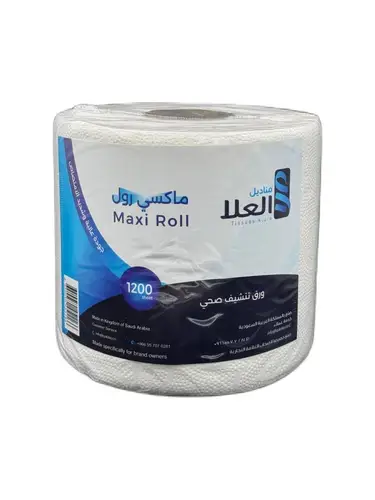 العلا ورق تنشيف ماكسي رول 1200 شيت
