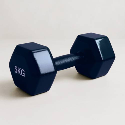 أثقال بوزن 5 كجم ، dumbbells 5kg ( حبه واحده)