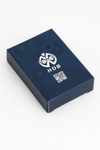 ورق لعب بلوت بشعار HDB المميز 