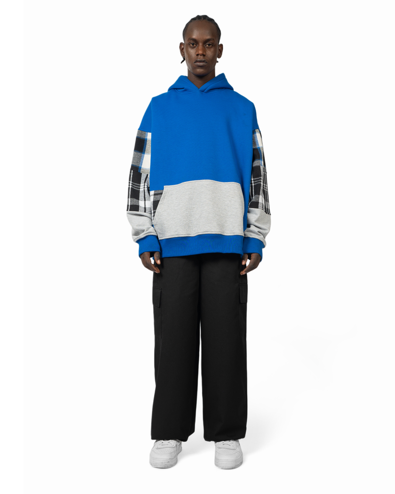 HOODIE BLUE CHECKERS