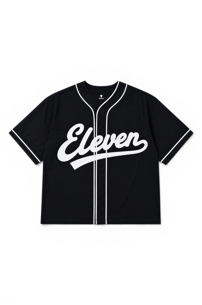 ELEVEN JERSEY Overshirt - Black Edition