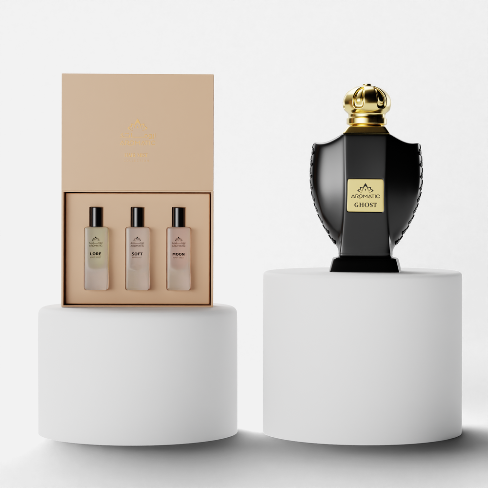 مجموعة عطور الشعر + عطر فاخر