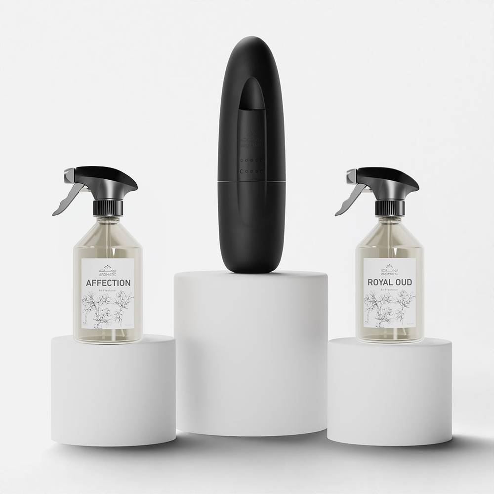 مجموعة جهاز AF90 + معطر مفارش (2*500مل)