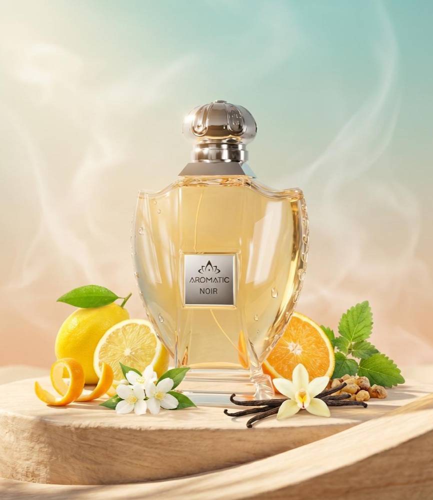 صورة عطر نوار من أروماتك السعودية، عطر فاخر مناسب للعميل السعودي داخل المملكة