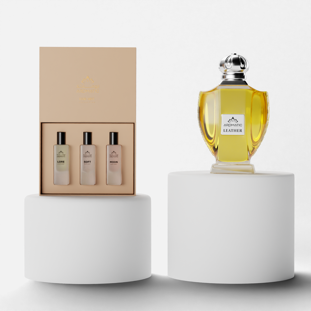مجموعة عطور الشعر + عطر فاخر