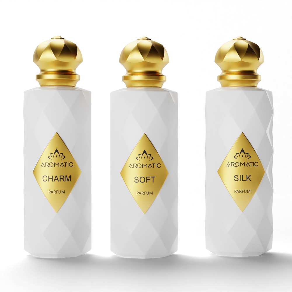 صورة باقة عطور سوفتنيس ( 200 مل لكل عطر ) من أروماتك السعودية، باقة عطور وهدايا فاخرة داخل المملكة
