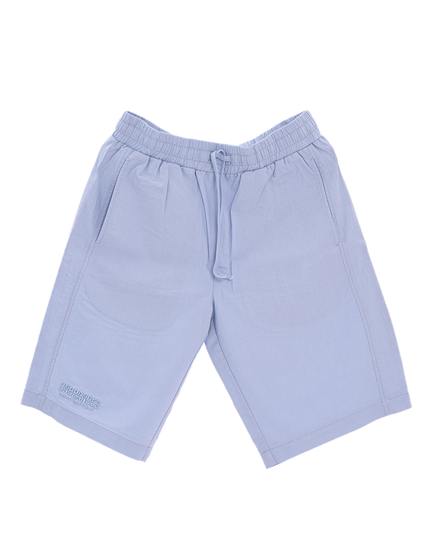 BABY BLUE LINEN SHORTS