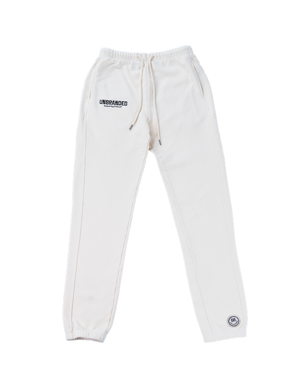 CREAM JOGGERS