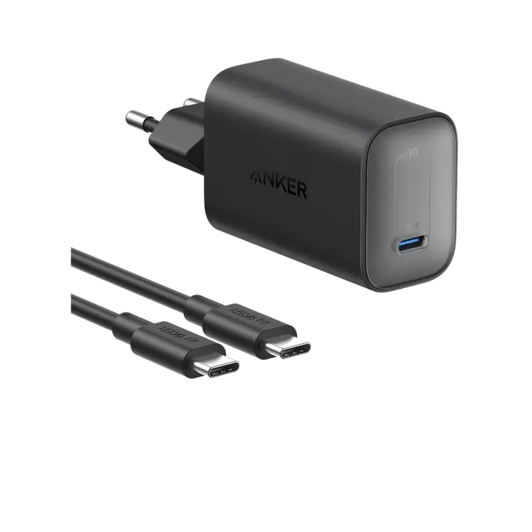 نسخة من شاحن أنكر نانو بقدرة 100 واط مع كابل USB-C بطول 6 قدم - أسود | B2679G11