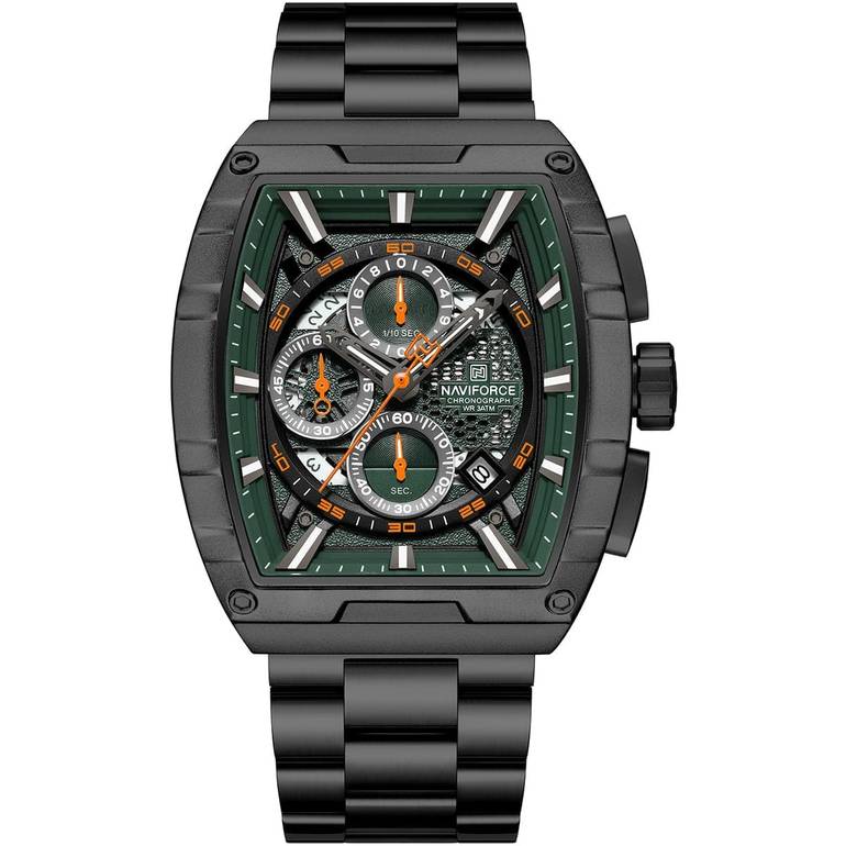 Naviforce Watch For Men NF8066-B-GN-B