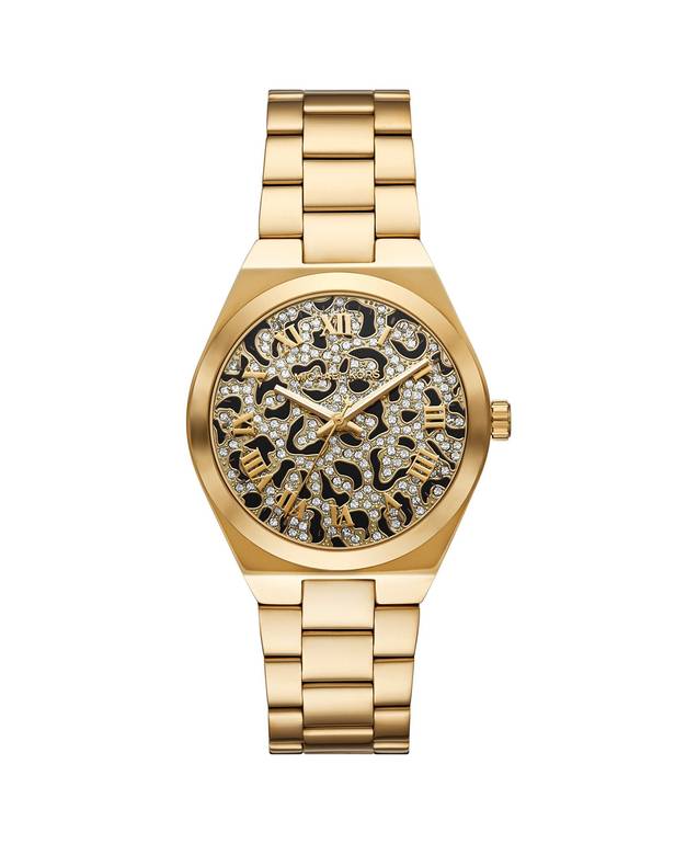 Original Michael Kors Women Watch Lennox Animal MK7284
