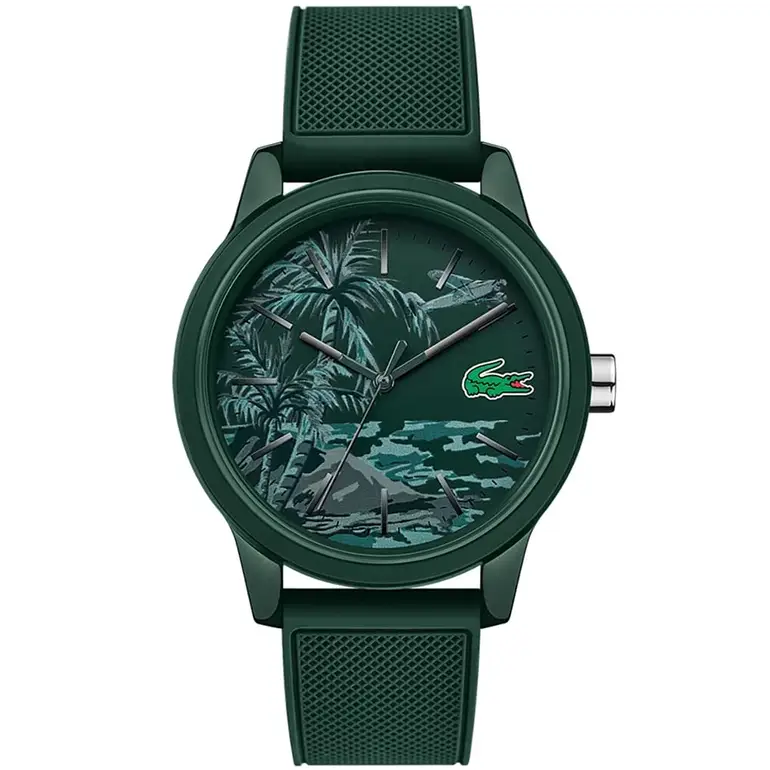 Original Lacoste Riviera Green Unisex Watch 2011023