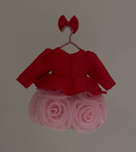 فُستان أكمام - Little Rose
