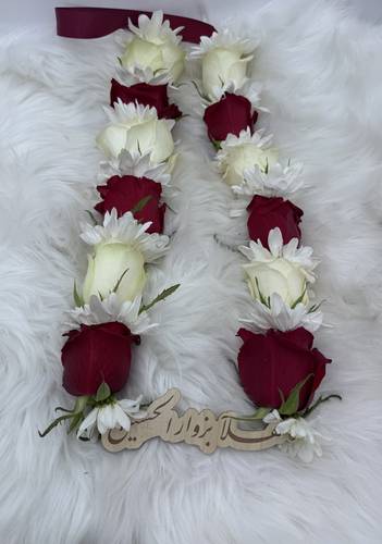  قلادة ورد طبيعي باسماء 2