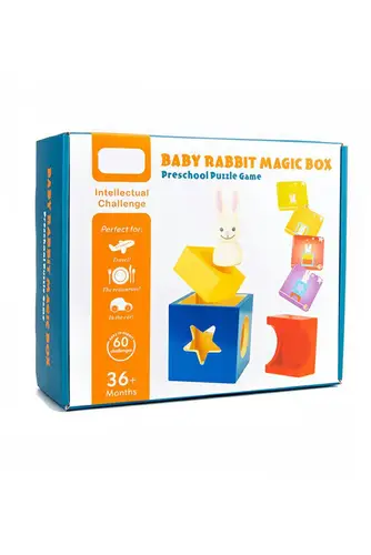 لعبة الأرنب السحري – Baby Rabbit Magic Box
