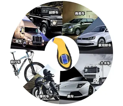 مقياس ضغط الإطارات