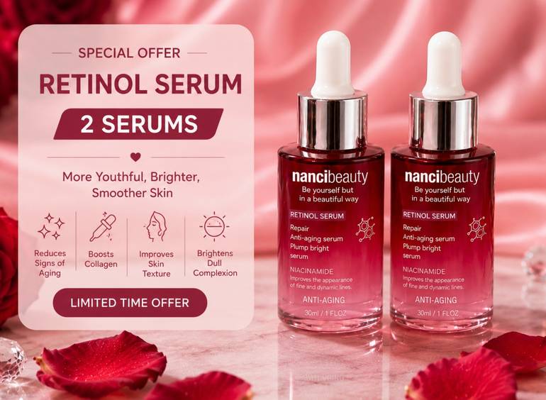 (Best Offer 2) nancibeauty Retinol Serum
