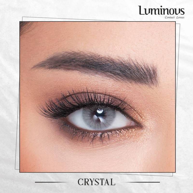 عدسات  لومينوس الشهرية كرستال - Crystal