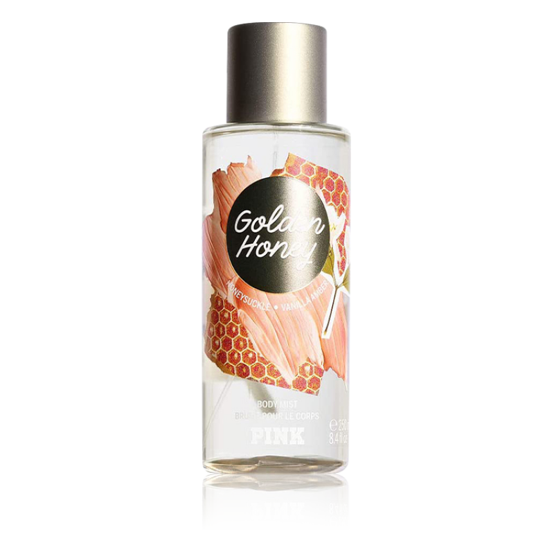 معطر للجسم فيكتوريا سيكريت بينك جولدن هوني - بودي ميست (نسائي) 250مل