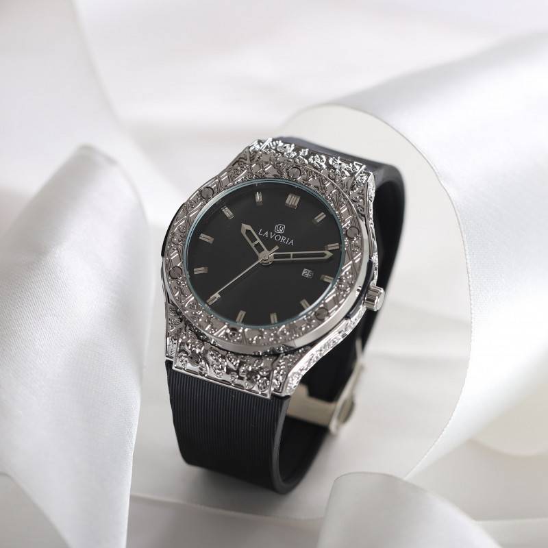 ساعة رجاليه شبابيه ربل  من لافوريا L108006