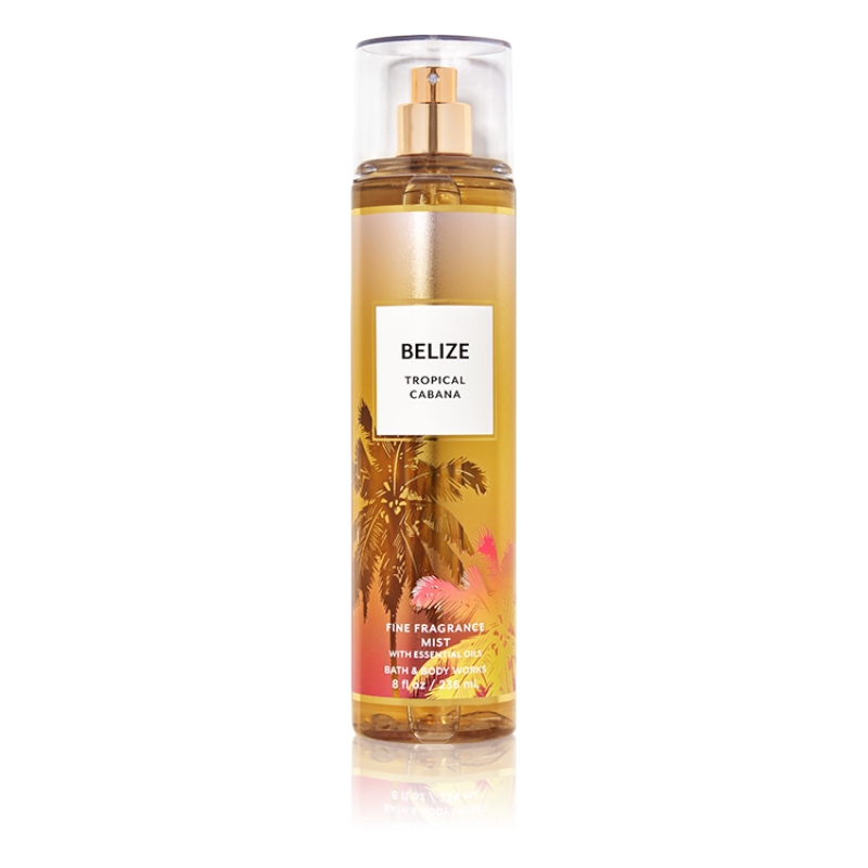 معطر للجسم باث اند بودى وركس بيليز تروبيكال كابانا - فاين فراجرانس ميست (نسائي) 236مل