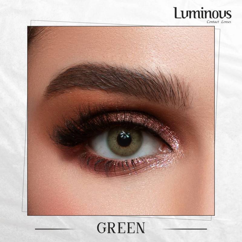 عدسات  لومينوس الشهرية جرين - Green