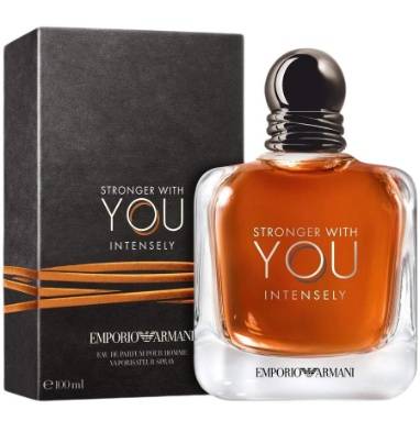عطر امبوريو ارماني ستونجر ويذ يو 100مل انتنسلي  Stronger With You  Intensely Giorgio Armani