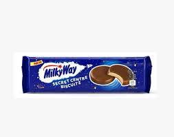 milky way Secret Centre Biscuits 