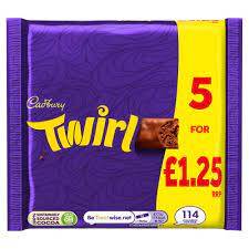 Cadbury Twirl 5pes