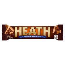 Heath English Toffee Enrobed IN Rich Chocilatey 