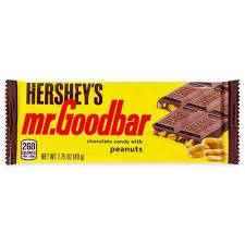 Hersherys Mr Goodbar peanuts 