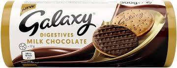 Galaxy digestive milk chocolate