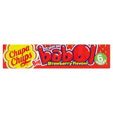 Chupa CHUPS Babol strawberry 