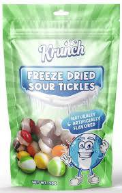 Krunch Freeze dried candy Sour tikles