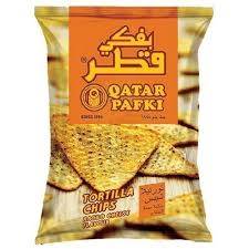 Qatar Pafki Tortilla chips cheese flavor