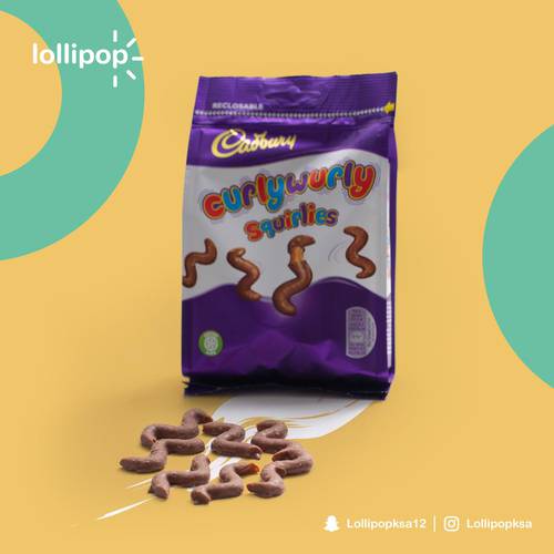Cadbury curlywurly Bag 