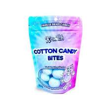 Krunch freeze dried candy cotton candy bites