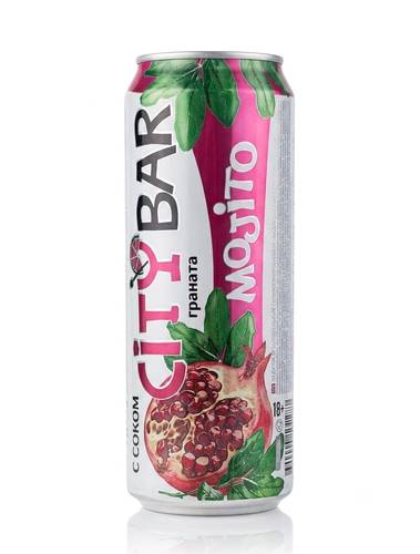 City Bar Mojito Pomegranate