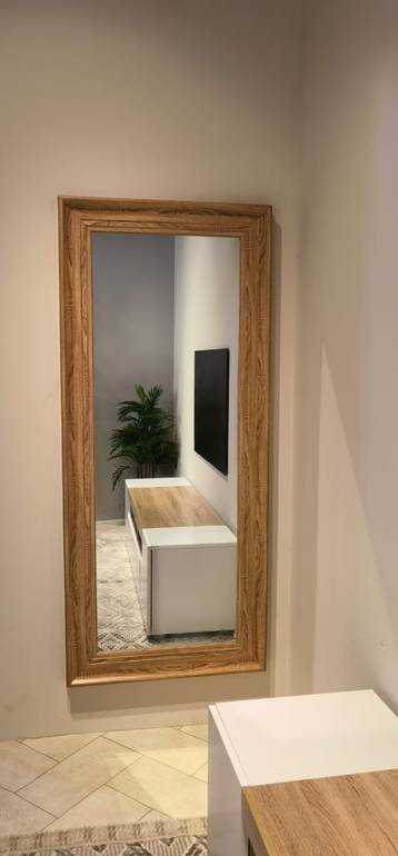 مرآة مستطيلة من ماجك - 150X65سم-خشبي