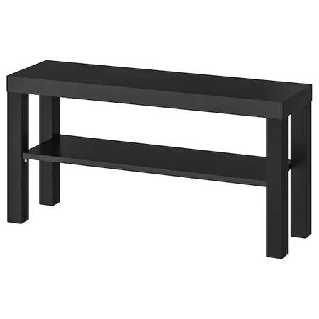 طاولة تلفزيون، أسود، ‎90x26x45 سم‏