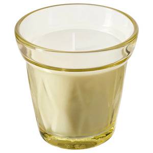 شمعة معطرة /أصفر8 سم