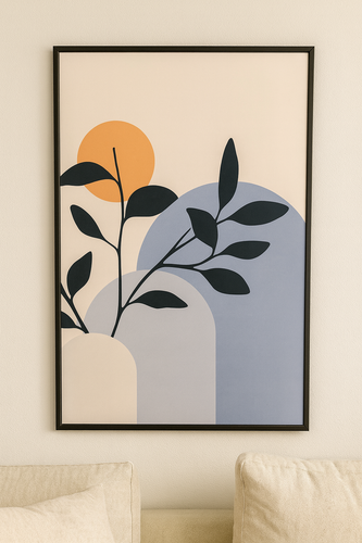 لوحة جدارية “شروق الطبيعة” (90×60 cm)